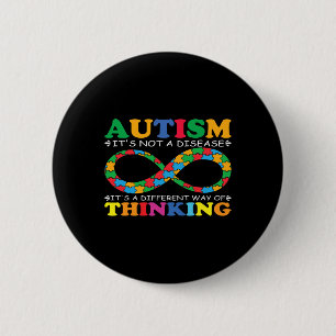 Autism Awareness Family It's Not A Disease Autism 6 Cm Round Badge