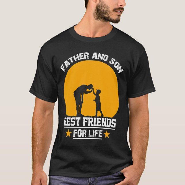 Autism Awareness  Father And Son Best Friend For L T-Shirt (Front)