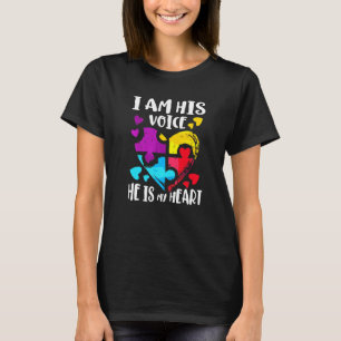 Autism Awareness For Autism Mum Dad Women Men T-Shirt