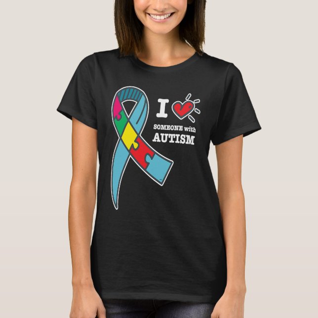 Autism Awareness  for Autistic Kids Awareness T-Shirt (Front)