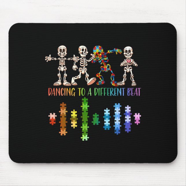 Autism Awareness for Disabilities Awareness Day  Mouse Mat (Front)