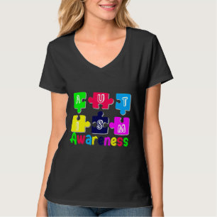 Autism Awareness For Kids Men And Women Support Au T-Shirt