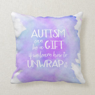 Autism Awareness Gift Expression Cushion