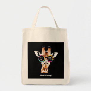 Autism Awareness Giraffe It’s OK to Be Different Tote Bag