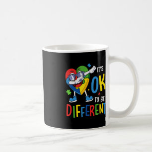 Autism Awareness Heart Dabbing Acceptance Men Wome Coffee Mug
