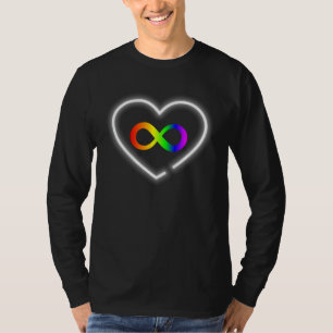 Autism Awareness Heart Infinity Symbol T-Shirt