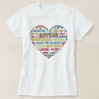 Autism Awareness Heart Puzzle Piece Pride