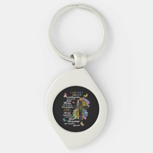 Autism Awareness I Can Only Imagine Jesus Faith Key Ring