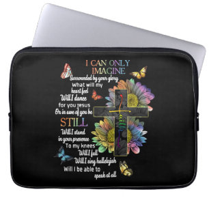 Autism Awareness I Can Only Imagine Jesus Faith Laptop Sleeve
