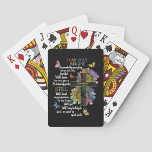Autism Awareness I Can Only Imagine Jesus Faith Playing Cards