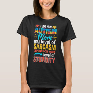Autism Awareness  I'm An Autism Mum T-Shirt