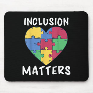 Autism Awareness, Inclusion S _1  Mouse Mat