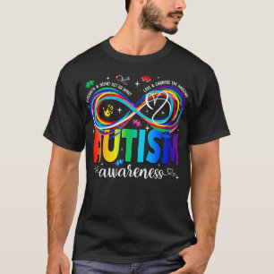 Autism Awareness Infinity Symbol Neurodiversity T-Shirt