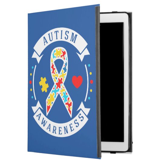 Autism Awareness iPad Pro 12.9" Case Zazzle.co.uk