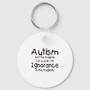 Autism Awareness Isnt The Tragedy Key Ring