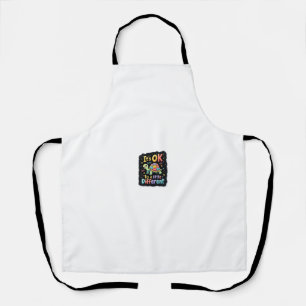 Autism Awareness It's Ok To Be A Little Different Apron