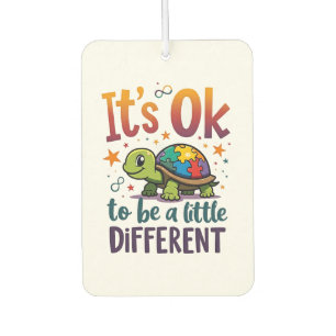 Autism Awareness It's Ok To Be A Little Different  Car Air Freshener