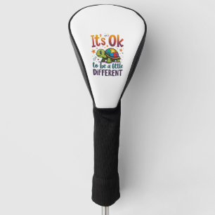 Autism Awareness It's Ok To Be A Little Different  Golf Head Cover