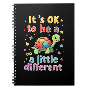 Autism Awareness It's Ok To Be A Little Different  Notebook
