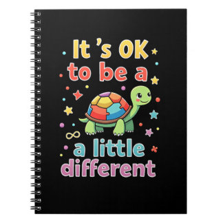 Autism Awareness It's Ok To Be A Little Different  Notebook
