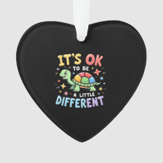 Autism Awareness It's Ok To Be A Little Different  Ornament