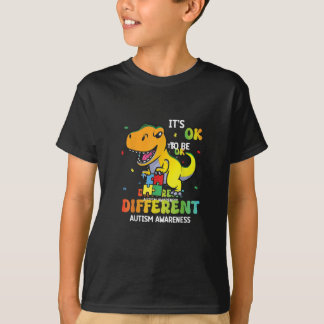 Autism Awareness Its Ok To Be Different T-Shirt