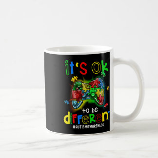 Autism Awareness Its Ok To Be Different Video Game Coffee Mug