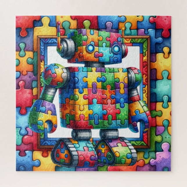 Autism Awareness Jigsaw Puzzle (Vertical)