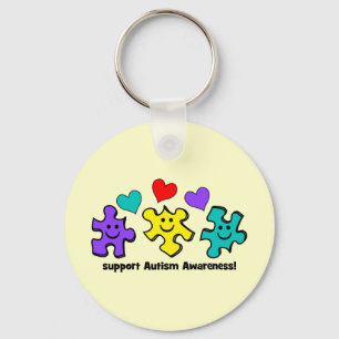 Autism Awareness Key Ring