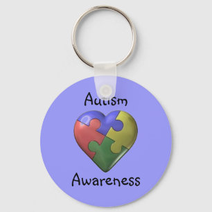 Autism Awareness Key Ring