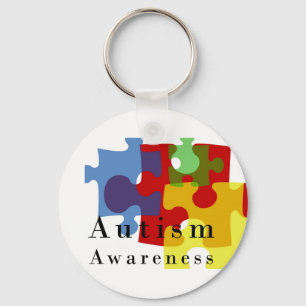 Autism Awareness Key Ring
