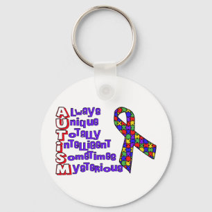 Autism Awareness Key Ring