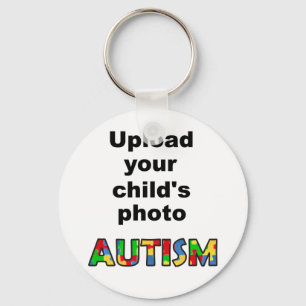Autism Awareness Keychain I Love Customise