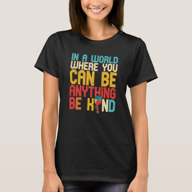 Autism Awareness Kids Autistic Support Tolerance   T-Shirt (Front)