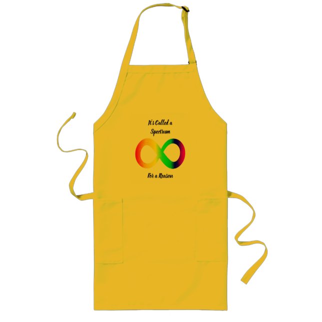 Autism Awareness Kitchen Apron (Front)