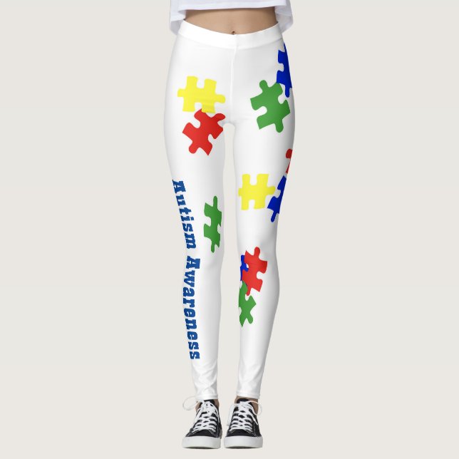 Autism Awareness Leggings (Front)
