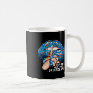 Autism Awareness Lips Coffee Mug