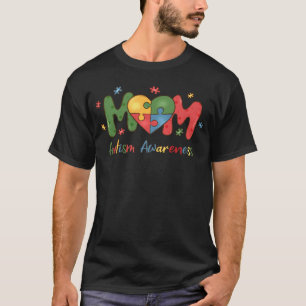 Autism Awareness Love Puzzle ASD Acceptance Men Wo T-Shirt