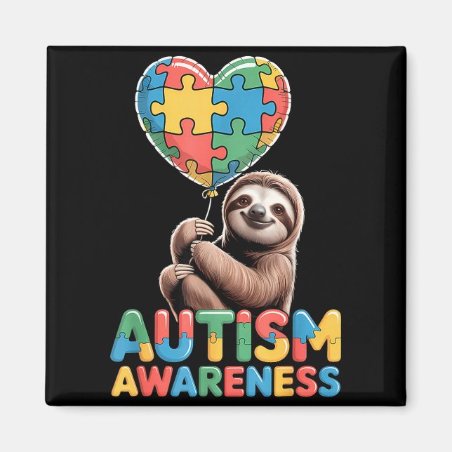 Autism awareness  magnet (Front)
