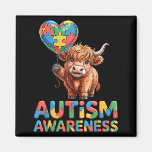 Autism awareness magnet