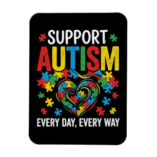 Autism awareness magnet