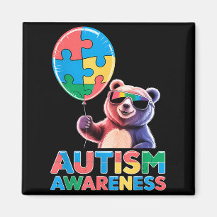 Autism awareness magnet