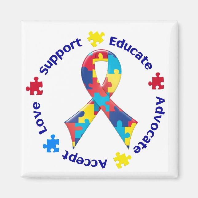 Autism Awareness Magnet (Front)