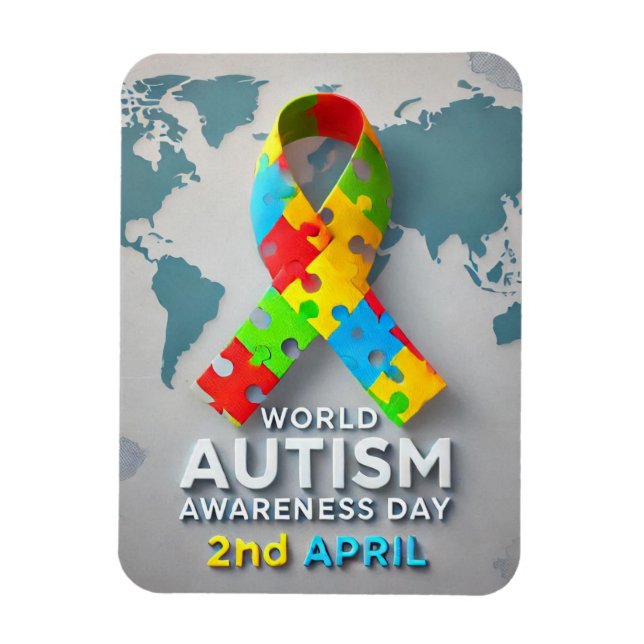 Autism Awareness Magnet (Vertical)