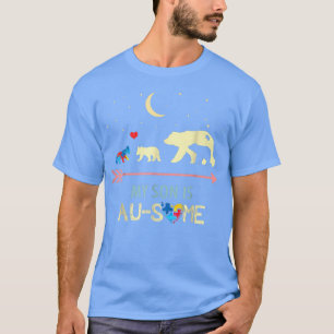 Autism Awareness Mama Bear My Son Is AU-SOME 75 T-Shirt