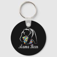 Autism Awareness Mama Bear Support Autistic Adults
