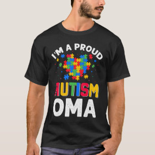 Autism Awareness Matching Family I'm a Proud Autis T-Shirt