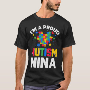 Autism Awareness Matching Family I'm a Proud Autis T-Shirt