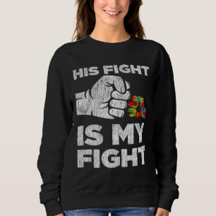 Autism Awareness Mom Dad Parents Autistic Kids Awa Sweatshirt