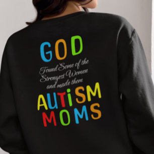 Autism Awareness Mom God made Mothers Gift Hoodie